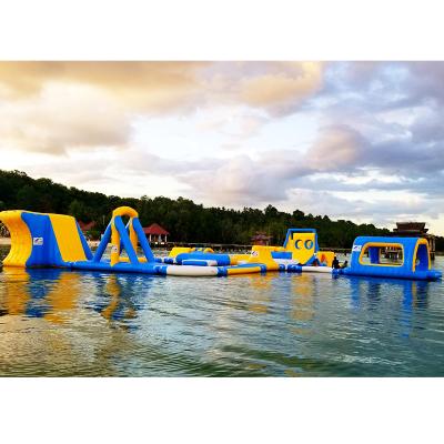 China Plato brand 0.9mm PVC tarpaulin hot sale water games aqua water park game floating equipments for sale