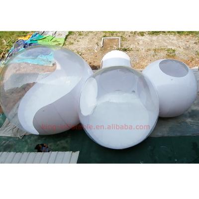 China Camping Customized 5m 6m 8m Diameter Transparent Inflatable Bubble Camping House for sale