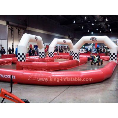 China Good Quality Inflatable PVC Air Zorb Raceway Track Sports Games For Sale for sale