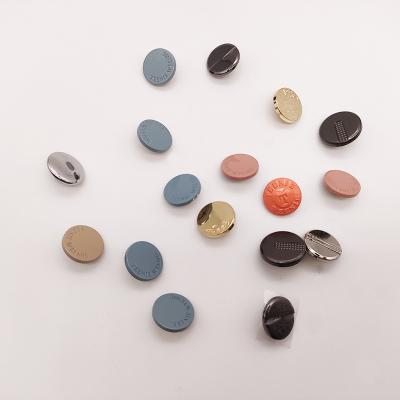 China Multicolor Custom Metal Push Buttons Factory Direct Garment Accessories Handbag Die Casting Jean Buttons For Garment for sale