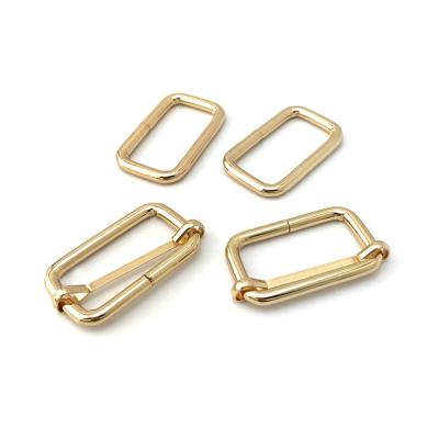 China Handbag Accessories Wholesale Multifunctional Metal Square Buckle For Belt Hardware Heavy Duty Metal Ring Buckle for sale