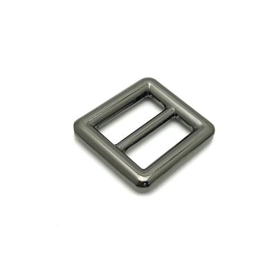 China Bag Accessories Wholesale Bag Gun Color Metal Square Ring Buckle Custom Shoulder Strap Accessory Buckle for sale