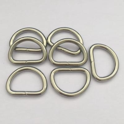 China Wholesale Iron Ring Buckle Metal D Ring For Bags Handbag Accessories China Supplier Connection Handle for sale