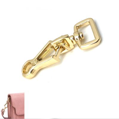 China Multifunctional Handbag Accessories Fashion Hardware Accessories 60mm Spring Buckle Metal Snap Hook Buckle for sale