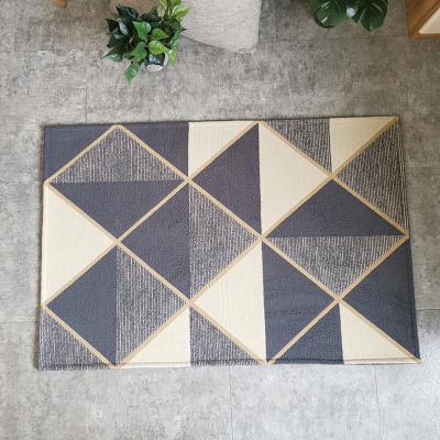 China Non-slip Sustainable Cashmere Bathroom Floor Mat Floor Mats Super Absorbent Bathroom for sale