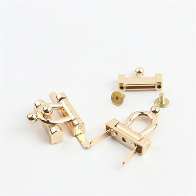 China Metal Luggage Hardware Accessories Gift Box Die Casting Lock Clasp Lock for sale