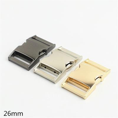 China High-end metal bag accessories, satchel buckle, given alloy butt buckle all-metal camber 26mm inner diameter for sale