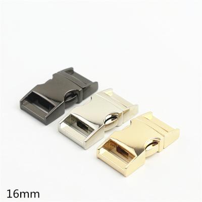 China High-end metal bag accessories, satchel buckle, given alloy butt buckle all-metal camber 16mm inner diameter for sale