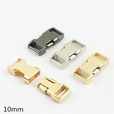 China Metal Bag Accessories Satchel Buckle Security Buckle Alloy Buckle Inner Diameter 1cm for sale