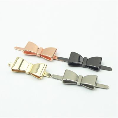 China Metal Bow Knot Shoe Buckle Shoe Hardware Clothing Shoes Hat Hardware Accessories Metal Luggage and Handbag Hardware Accessories for sale