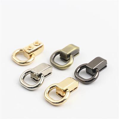 China Metal Bag Ear Hanging Pendant Bag With Side Ring With Ring Nailing Screw Luggage Handbag Hardware Accessories for sale