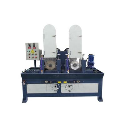 China Grinding And Sanding Before Polishing Or Satin Finishing Belt 2 Head Abrasive Flat Sheet Grinding Sanding Machine for sale