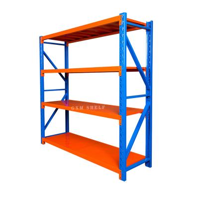 China Supermarkets.warehouse.shop.kitchen Metal Warehouse Storage Shelves Heavy Duty Durable Multi-Use Factory Storage Shelving Unit Adjustable Rack for sale