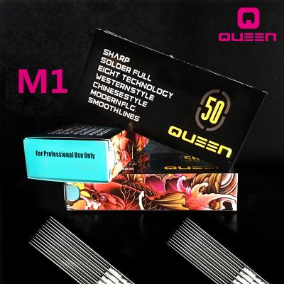 China Supply Quality Permanent Tattoo Queen Disposable Tattoo Needle SIZE 7M1 for sale