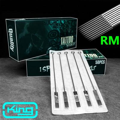 China QUEENTATTOO Permanent TATTOO Shader Needle Professional Disposable Tattoo Needles 9RM 50PCS for sale