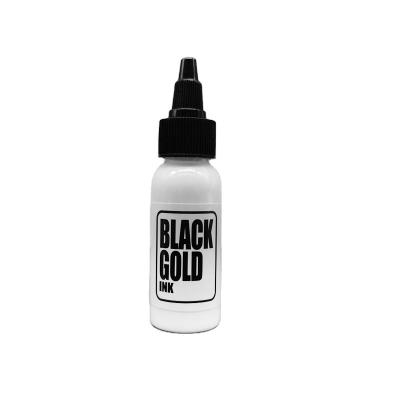 China Tattoo Art Queen Wholesale Black Gold BLACKEN 1 Ounce Glossy White TATTOO INK Gold Black Gold for sale