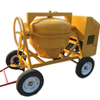 China Construction Projects Topall TDCM500 Kipor 178F Motor Direct Drive Civil Portable Cement Mixer, 10/7 Capacity Metal Drum TFC for sale