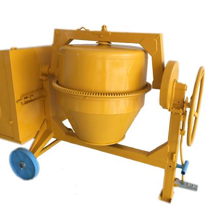 China Building Material Stores Topall Construction Low Profile 350LLombardini Industrial Cement Concrete Mortar Mixer for sale