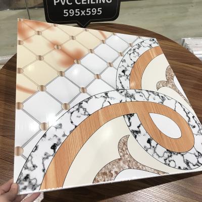 China Top Quality Artistic Price Ceilings Modern Style PVC Ceiling Panel Sheet for sale