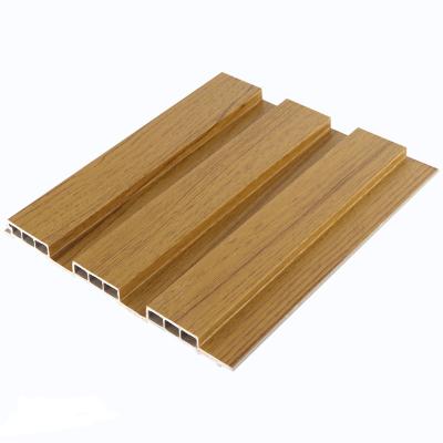 China 170*25mm hotel design waterproof interior wood wpc wall decorative panel for sale