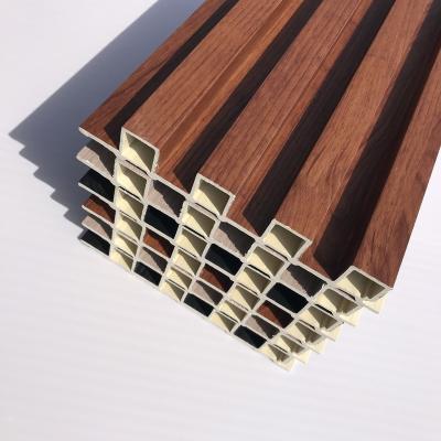 China Modern High Quality Indoor Wood Plastic Composite Decoration WPC Wall Panel for sale