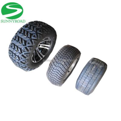 China Electric / Gas Golf Cart Spare Parts 18*8.5/8 Inch Plastic Turf Tire for sale