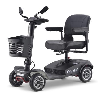 China 4 Wheel Golf Cart Unisex Electric Lightweight Handicapped Mobility Scooter for sale