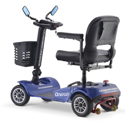 China 4 Wheel Golf Cart Unisex Electric Lightweight Handicapped Mobility Scooter for sale