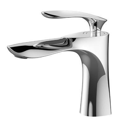 China High Quality Durable Metered Faucets Using Various Washing Black Modern Faucet Basin Mixer for sale