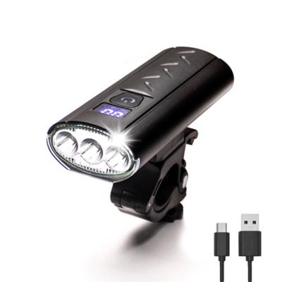 China 900 Lumens IPX5 USB Rechargeable Super Bright USB Rechargeable Road Mountain Bicycle Light Waterproof Bike Light Bicycle Accessories for sale