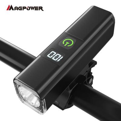 China 1300 Lumen 4200mAH Multifunctional Super Bright Camping Lithium Battery Led Rechargeable Bike Light Power Bank Bicycle Light for sale