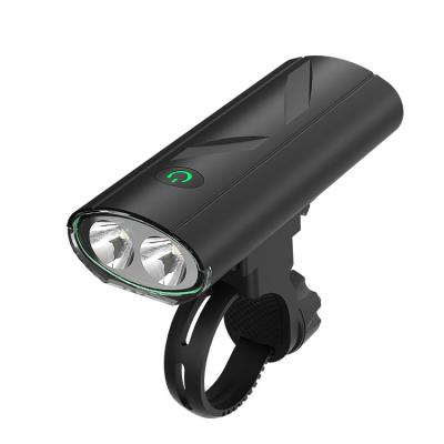 China High Quality Camping Waterproof Background Rechargeable Lights Bike Head Light Aluminum Bicycle Light for sale