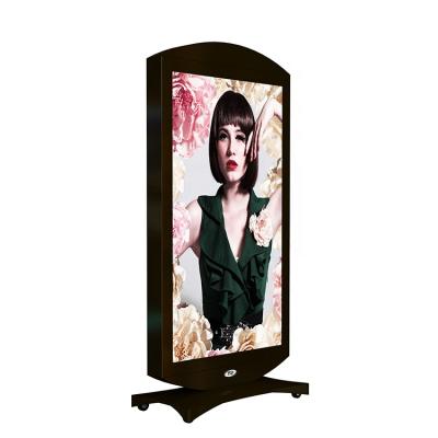 China Led Digital Signage Advertising Equipment Square Brown Or Customerized for sale