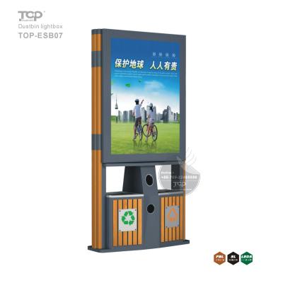 China Aluminum Alloy LED Lighting Timing System Advertising Scrolling Outdoor Billboard With Design Uni-pole for sale