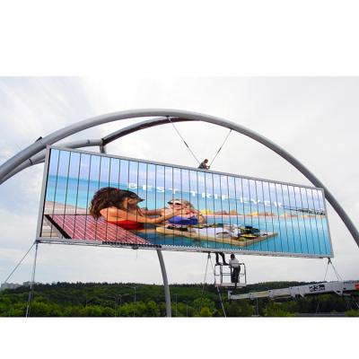 China High quality and durable outdoor wind resistant metal structure advertising Tri vision billboard sign for sale