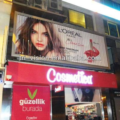 China Advertising Display Media Store Tri Vision Billboards Customized for sale