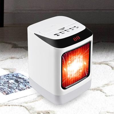 China 2021 Hotel Factory Price New Product Electric Fan Mini Heater Portable PTC Fan Heater Heater Made in China for sale