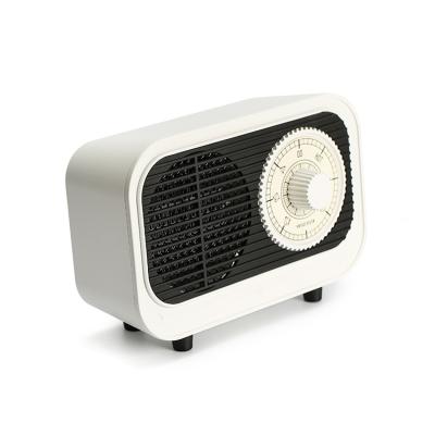 China Retro Large Space Winter Room Heater 400W Heater Fan USB PTC Portable Electric Adjustable Table Heater for sale