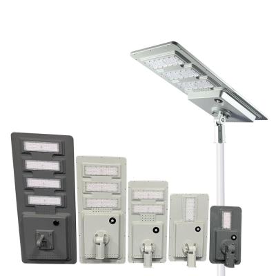 China Smart wholesale price waterproof outdoor lighting ip65 smd 50w 100w 150w integrated all in one led solar street light for sale