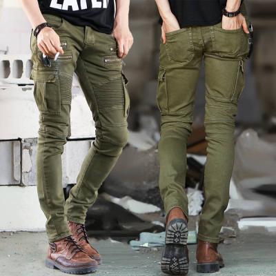 China Wholesale High Quality Streetwear Skinny Casual Men's Breathable Cargo Pants for sale