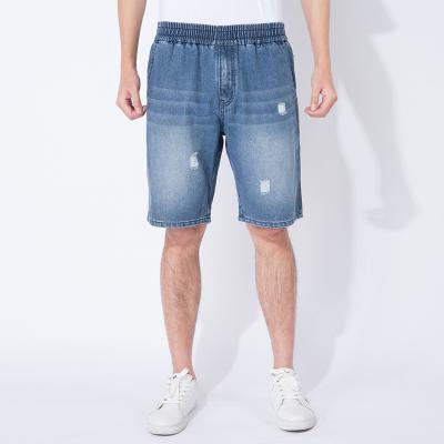 China Summer Breathable High Quality Custom Made Men's Jeans Denim Fashion Casual Ripped Shorts For Men Clothing for sale