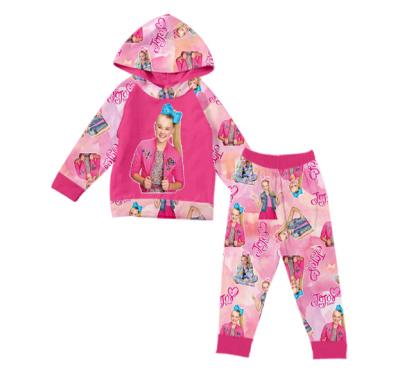 China boutique kids clothing boutique winter /fall costume boy girls pink hoodie outfits kids customized parride sport set for sale