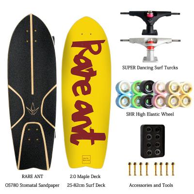 China Rare 2.0 Adult Ant Surf Skate Fish Skateboard Surf Skateboard for sale