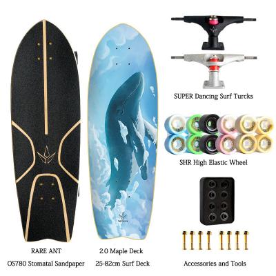 China Adult Ant Original Surf Skateboard Carver's Rare 2.0 Wheel for sale