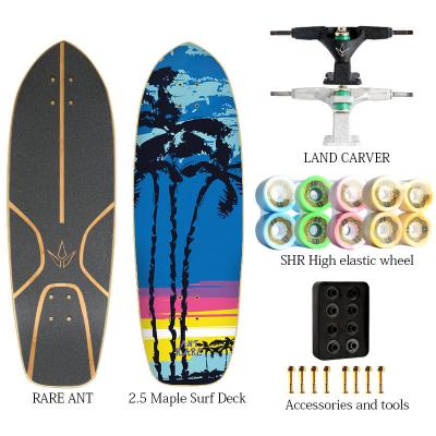 China Adult 6.25inch Surf Turcks Rareant Surf Skateboard Slide Display for sale