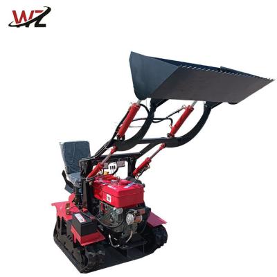 China Farms Equipment Rubber Tractor 50HP Crawler Tractor Track Tractors for sale