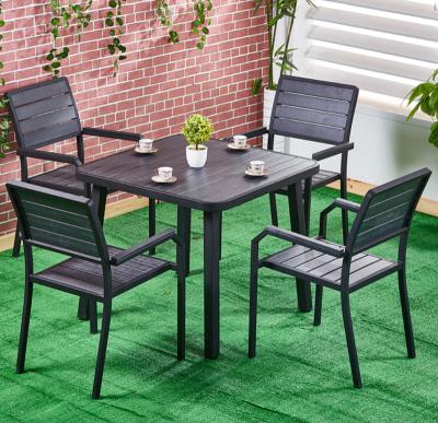 China Modern Bistros Set Outdoor Patio Garden Table Chairs Luxury Outdoor Folding Chairs Dining Outdoor Chair and Table Set for sale