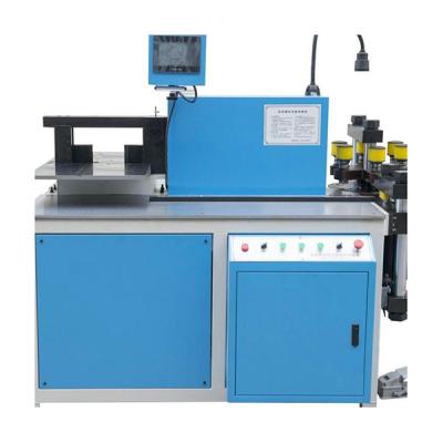 China Fast Four-in-One Hydraulic Busbar Processor Machine CNC Copper Bender Machine Manufacturer From China for sale