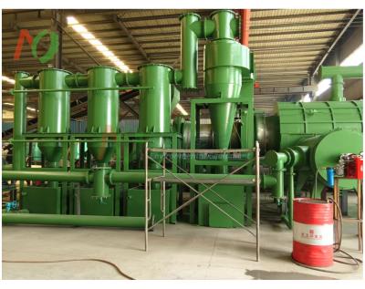 China Mingjie Woodworking Charcoal Production Line Machinery 2.1*2.2*2.3m Effective Volume 7CBM for sale