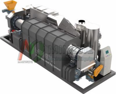 China Continuous Air Flow Pyrolysis Wood Charcoal Making Machine with Customize Voltage for sale